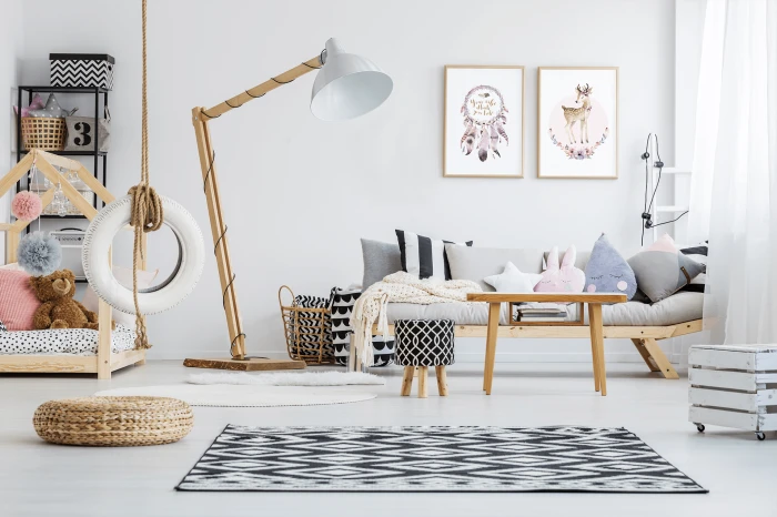 Plakaty Leśne zwierzęta w lesie lasu Wallie Studio Dekoracji