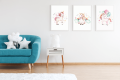 Plakaty Jednorożec Tęczowe Jednorożce Pegaz Unicorn Wallie Studio Dekoracji