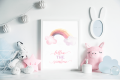 Plakaty Jednorożce Unicorn Pegaz Follow the Rainbow Wallie Studio Dekoracji