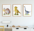 Zestaw Plakaty dla chłopca Dinozaury Dinopark Wallie Studio Dekoracji
