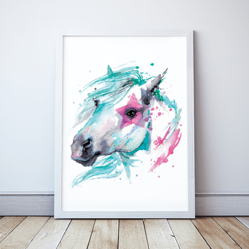 Plakat Koń 