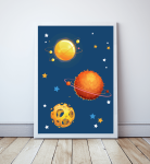 Plakat Planety, Kosmos
