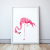 Plakaty Flamingi Wallie Studio Dekoracji