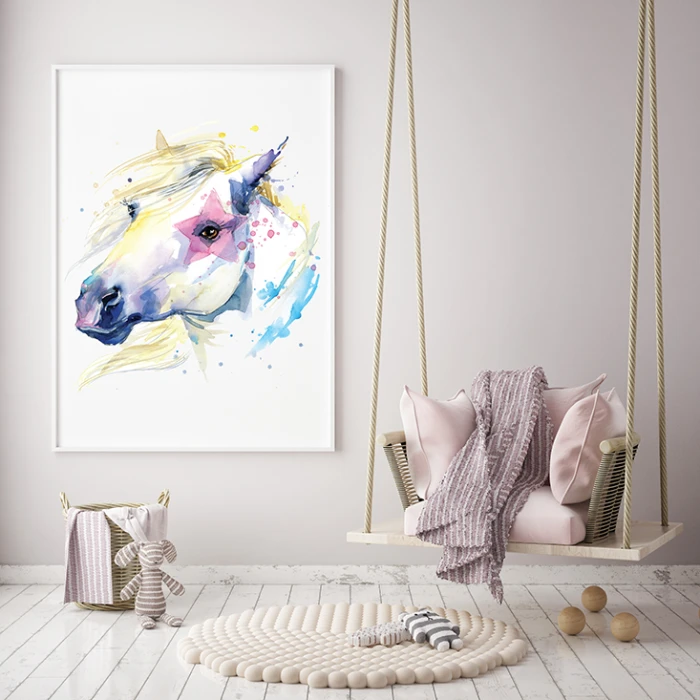Plakat Koń Gwiazda Wallie Studio Dekoracji