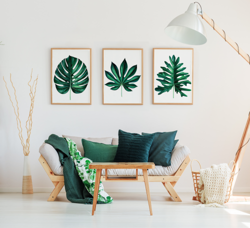Plakaty Liście Wallie Studio Dekoracji
