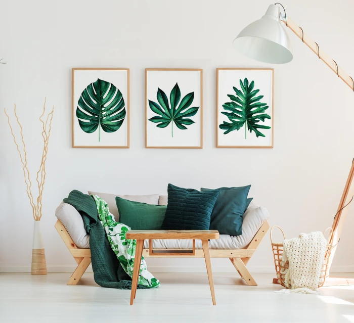 Plakaty Liście Wallie Studio Dekoracji