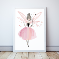 Plakat Wróżka, life is magic Wallie Studio Dekoracji