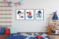 Plakaty marynarskie Ahoy Przygodo Wallie Studio Dekoracji