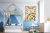 Plakat dla chłopca autka miasteczko little city Wallie Studio Dekoracji