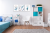 Zestaw Plakaty Łapacz snów w stylu boho blue niebieski Wallie Studio Dekoracji